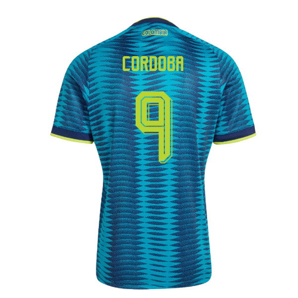 2026-2027 Colombia Away Shirt (Cordoba 9)-SoccerKits Hub | Buy Soccer Jerseys Online